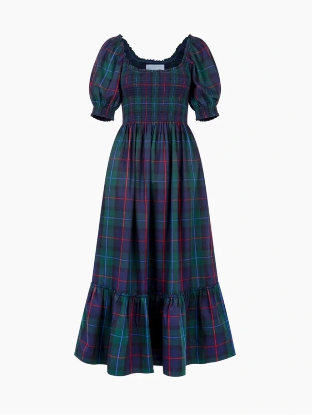 Hill House Louisa Nap Dress Tartan Print - Picture 2 of 5